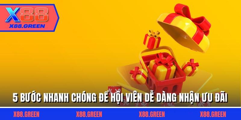 5 Bước nhanh chóng để hội viên dễ dàng nhận ưu đãi
